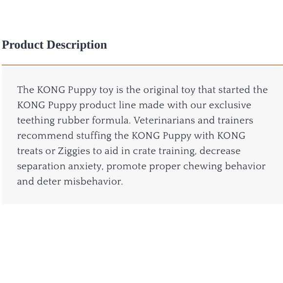 KONG PUPPY TOY FOR SMALL DOGS - Picture 8 of 11